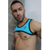 Breedwell Harnais court Tank Futura Bleu Neon